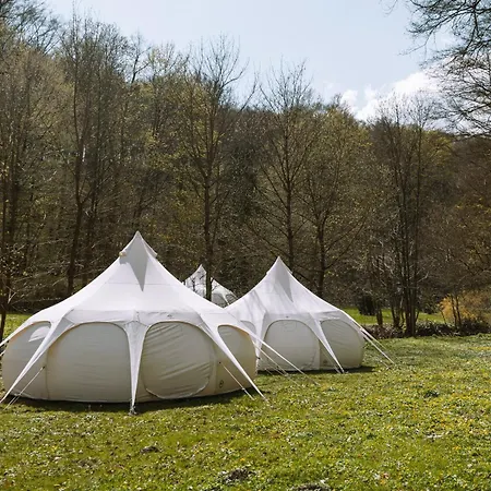 Glampingzelt Auf Naturcampingplatz Im Wald *