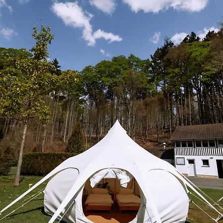 Glampingzelt Auf Naturcampingplatz Im Wald * Ellershausen bei Muenden